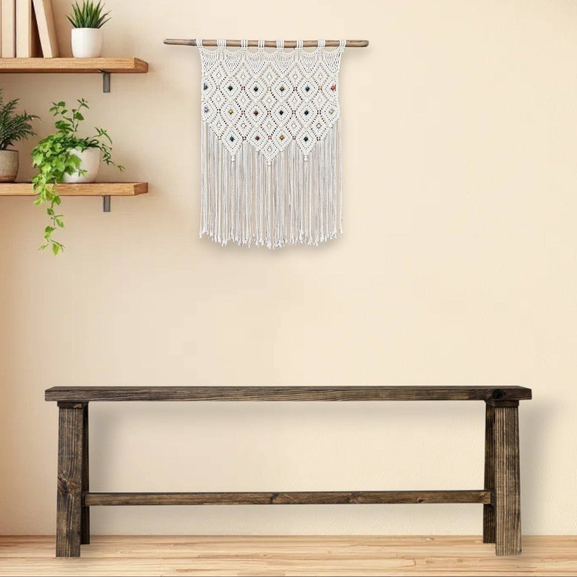 Intrinsic Haven - Vendita all'ingrosso Panche - Panca d'ingresso in legno massello stile rustico13