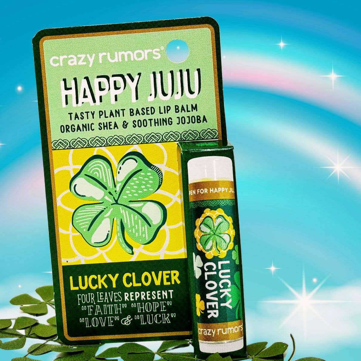 Wholesale All Natural, Vegan Happy Juju-Lucky Clover Lip