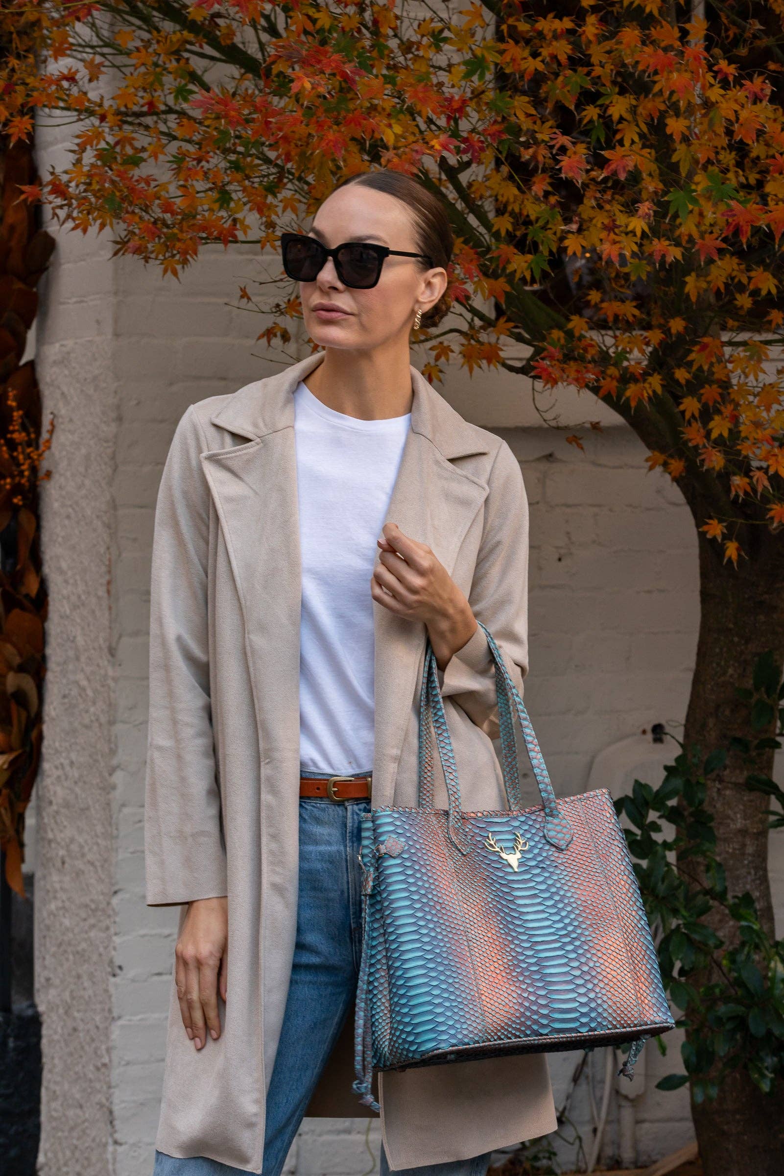 Taxidermy - Wholesale Tote Bag - Women's - Python Liz Traveler Tote6