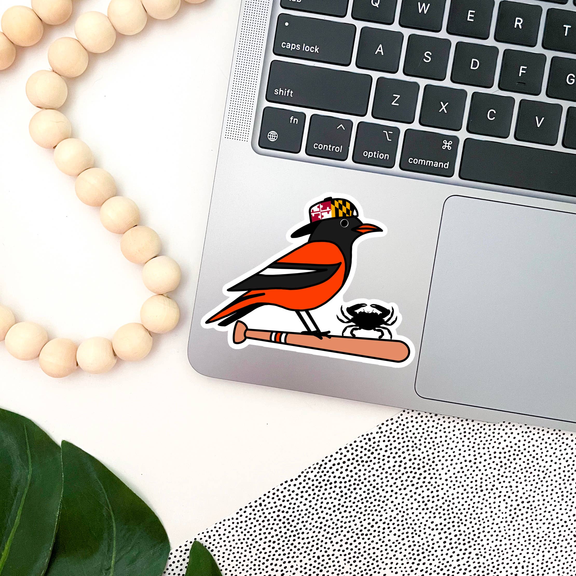 Jami Creates - Wholesale Sticker - Baltimore Oriole Baseball Bat Sticker1