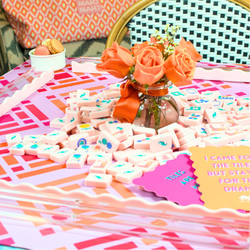 My Fair Mahjong - Vente Jeux de société - TAPIS DE MAHJONG  |  Brightside  |  33" x 33"3