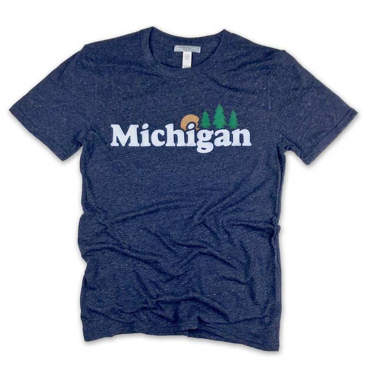 Unparalleled Apparel - Wholesale Screen Printed T-Shirt - Unisex - Michigan Classic T-Shirt