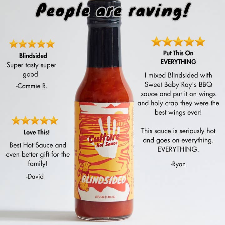 Culture Hot Sauce - Wholesale Hot sauce - Blindsided - Culture Hot Sauce, Chipotle Orange Reaper3