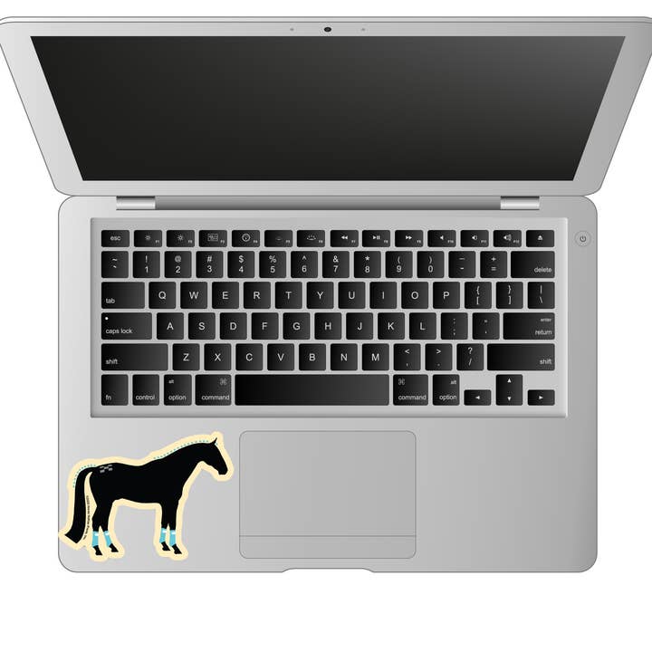 Horse Hollow Press - Wholesale Sticker - 3" Tumbler Horse Sticker / Show Horse Wraps / WATERPROOF11