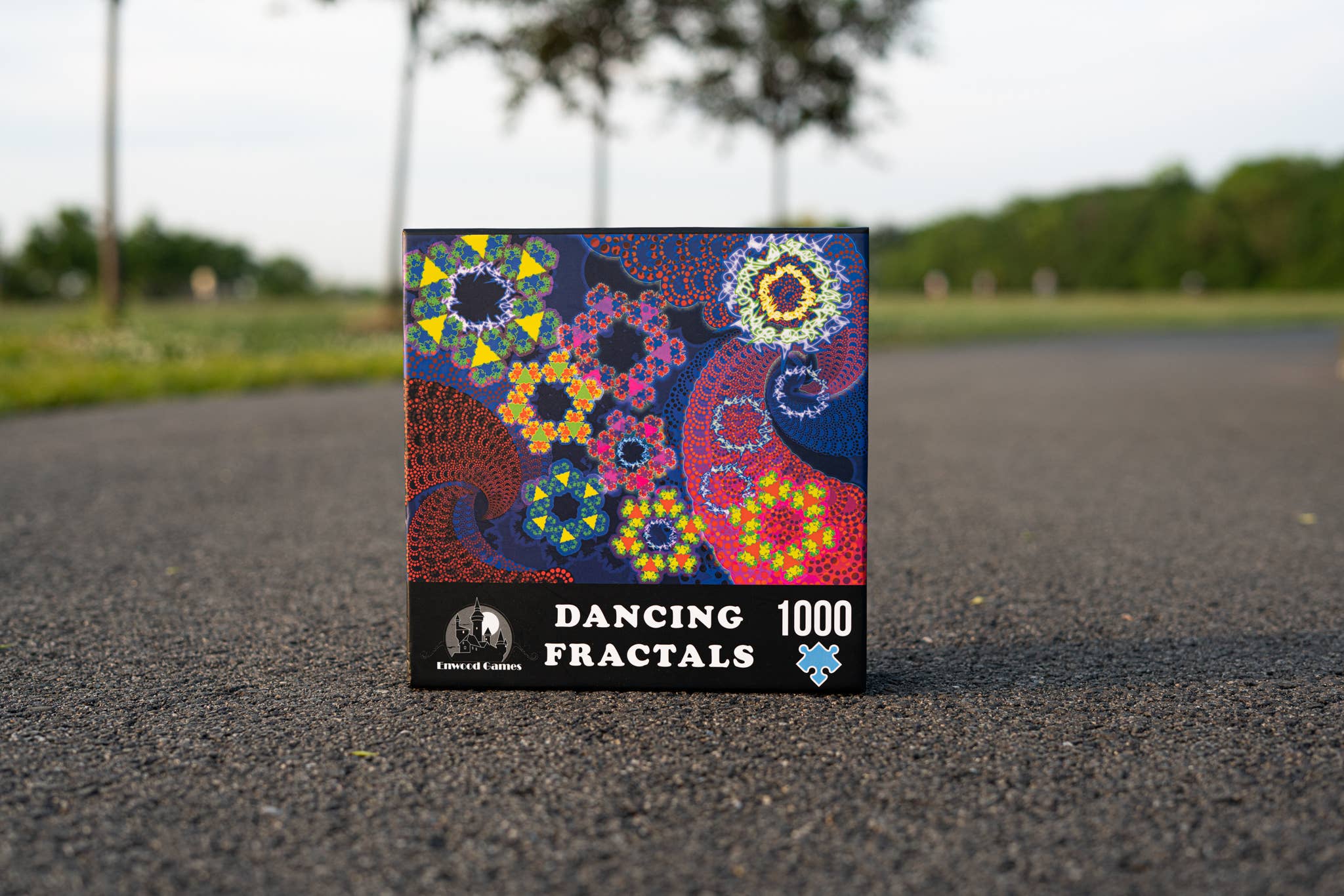 Enwood Games - Wholesale Puzzle - Adult - Enwood Games 1000 Piece Jigsaw Puzzle Dancing Fractals1