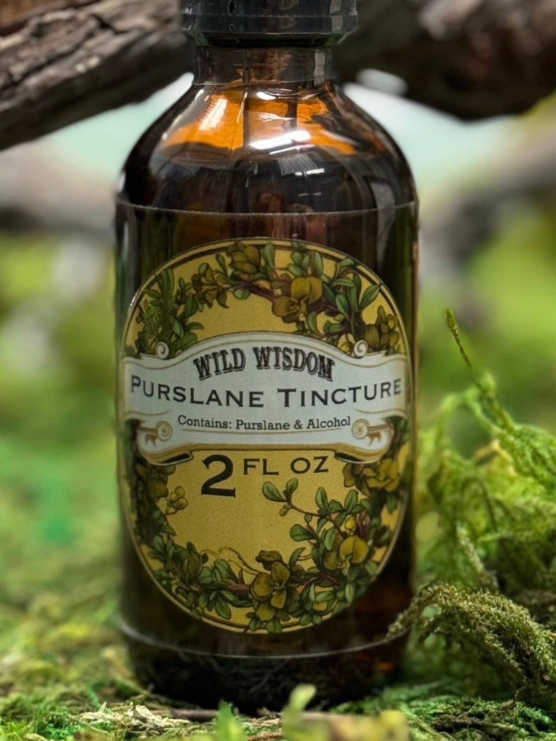 Wild Wisdom LLC - Wholesale Tincture - Purslane Tincture1
