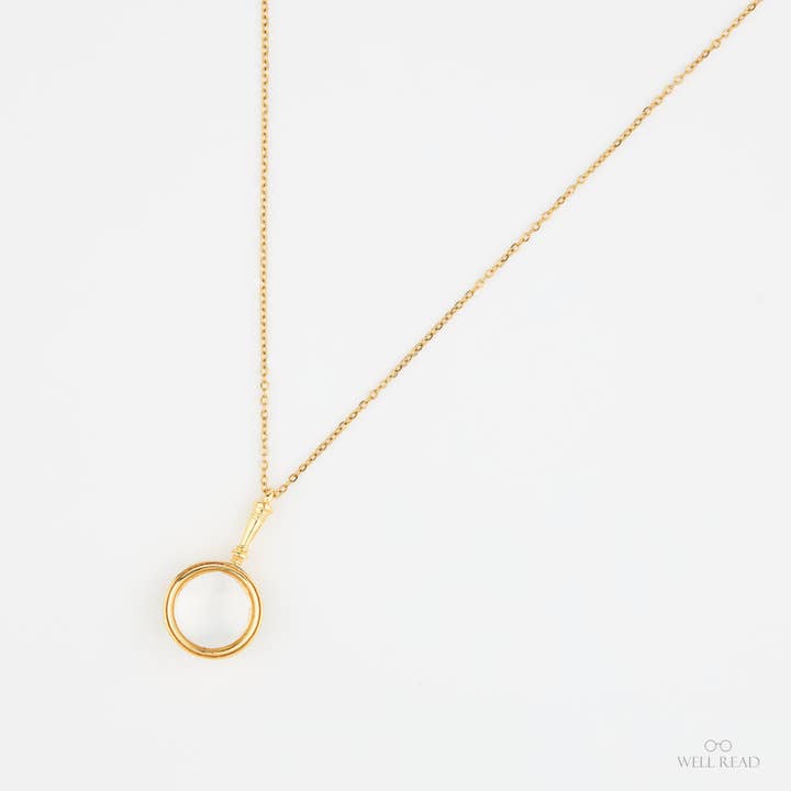 Well Read Company - Wholesale Pendant/Charm Necklace - Sherlock Holmes Bookish Pendant Necklace2