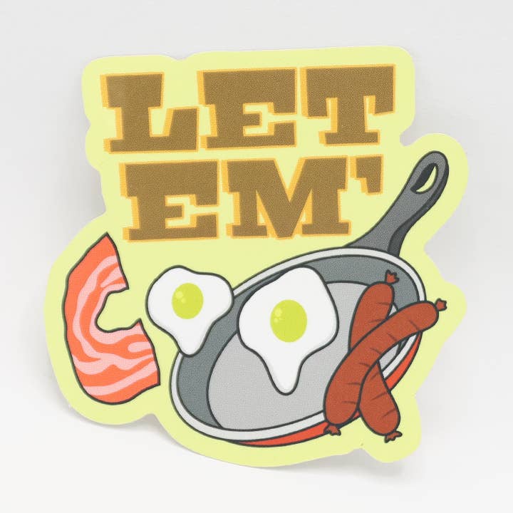 Deixa-os Cozinhar Autocolante por atacado de Petty Snacks