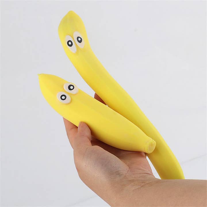 Anti-stress Squishys Banana Giocattoli Squeeze Squishy Sollievo - Foto 2