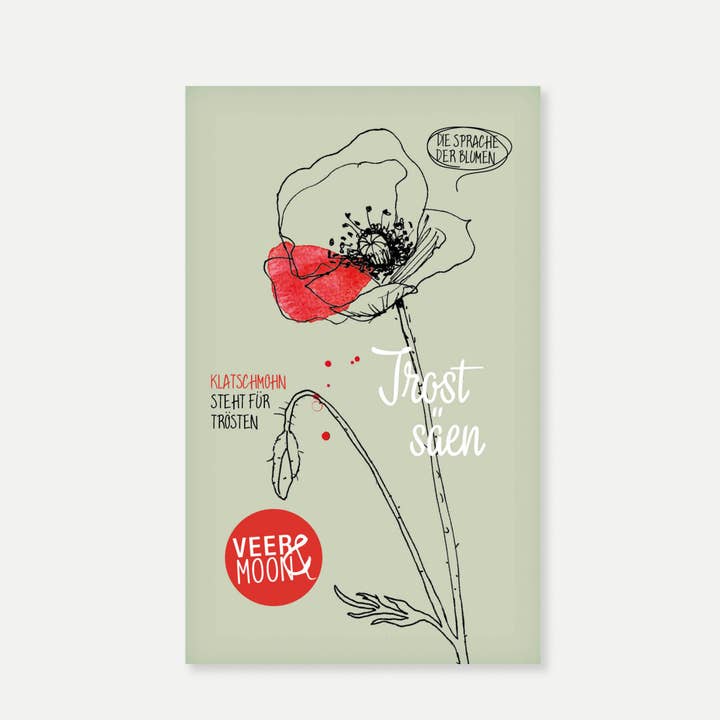 Veer&Moon - Wholesale Plant Seeds - Samentütchen 'Trost säen' - Deutsch