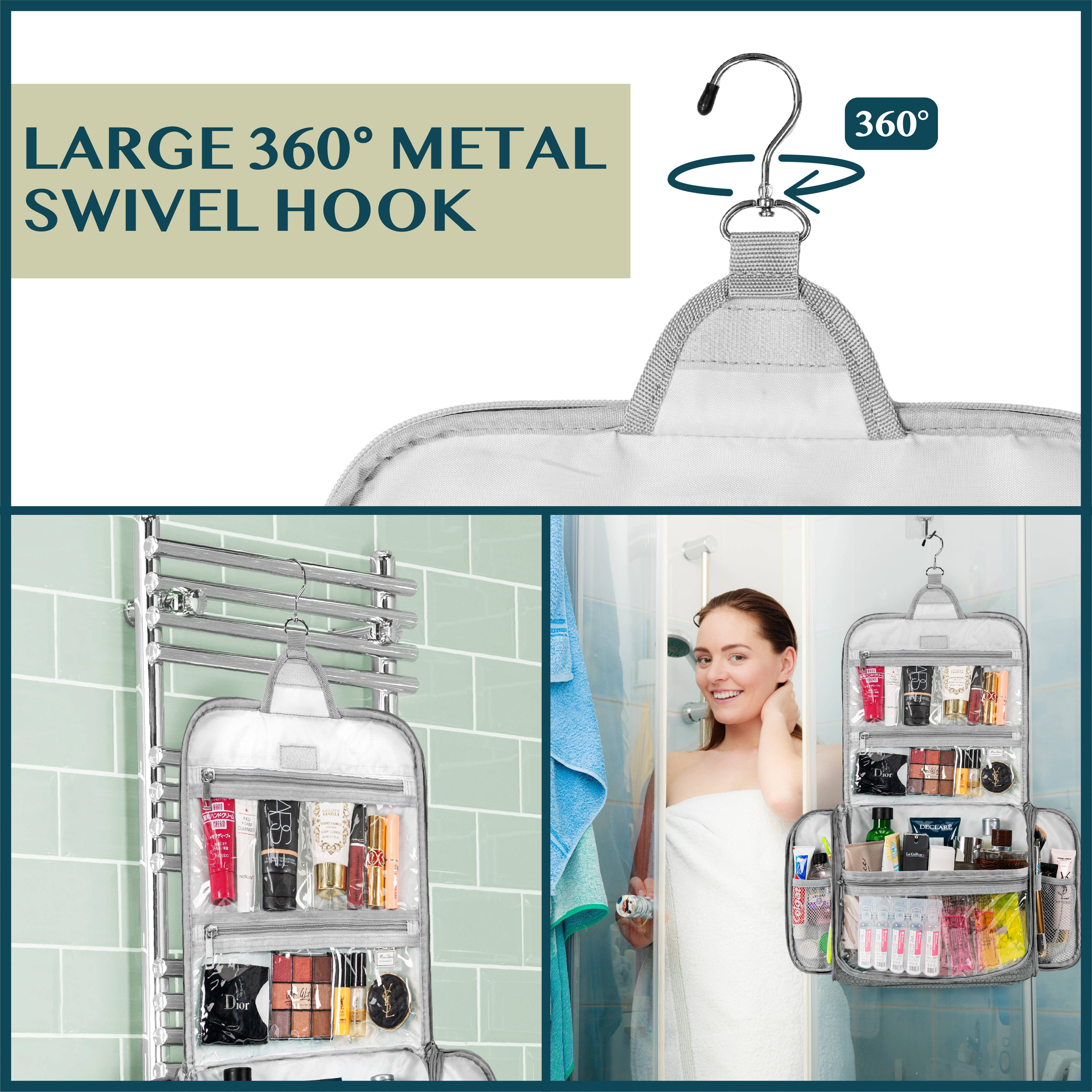 Pavilia – wholesale Toiletry bag – Unisex – Classic Hanging Toiletry Organizer Bag9