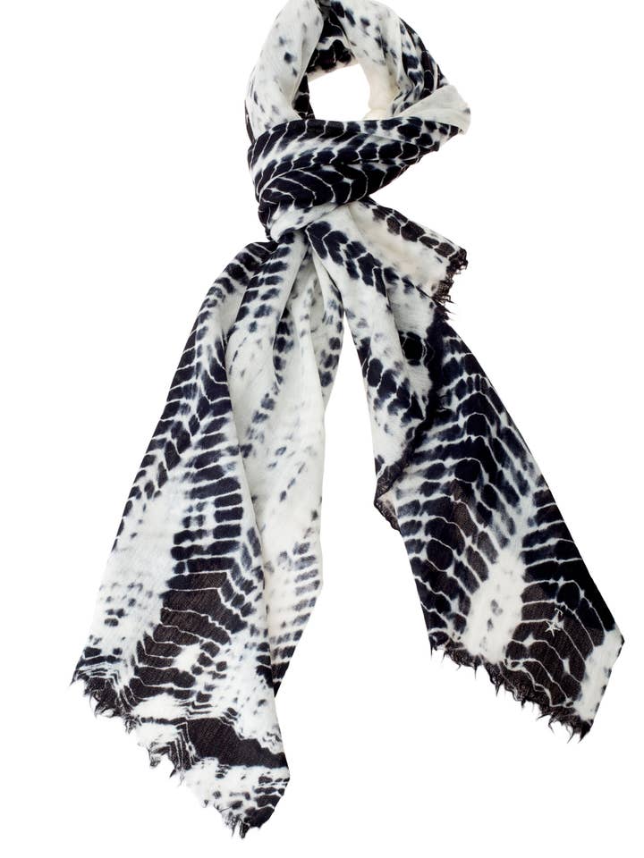 Zwart-witte tie dye voor wholesale door Tina Sparkle