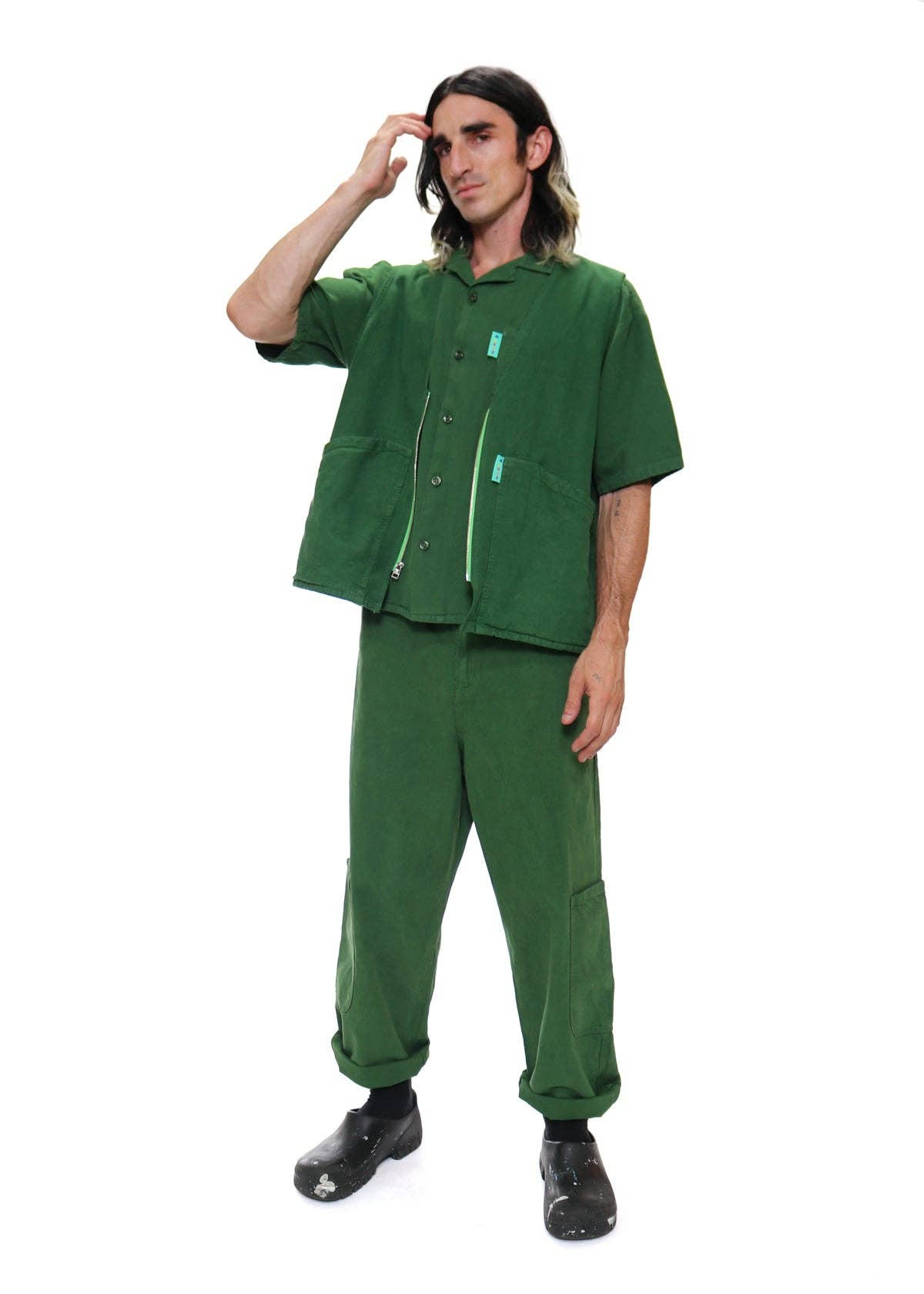 meals - Wholesale Outerwear Vest - Unisex - Kale Work Vest2