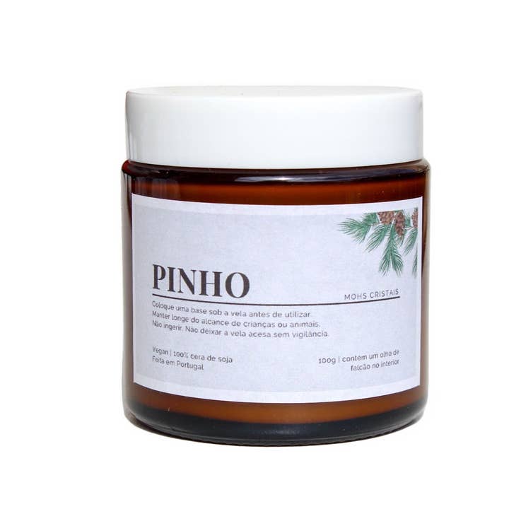 Vela de Cera de Soja - Aroma Orquídea (cópia) por atacado de MOHS Cristais