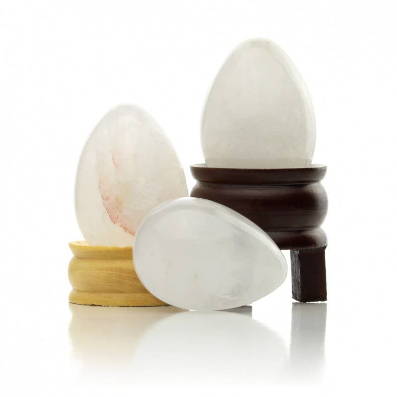 UniArt - Wholesale Spiritual Stone/Crystal - Crystal Quartz Egg