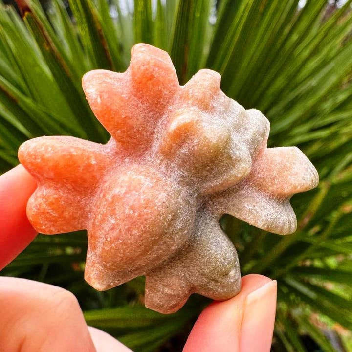 Ædelstens-edderkop 4 cm krystal-kryb kvarts krybende nisse for engroshandel hos Elf Kendal Hippies