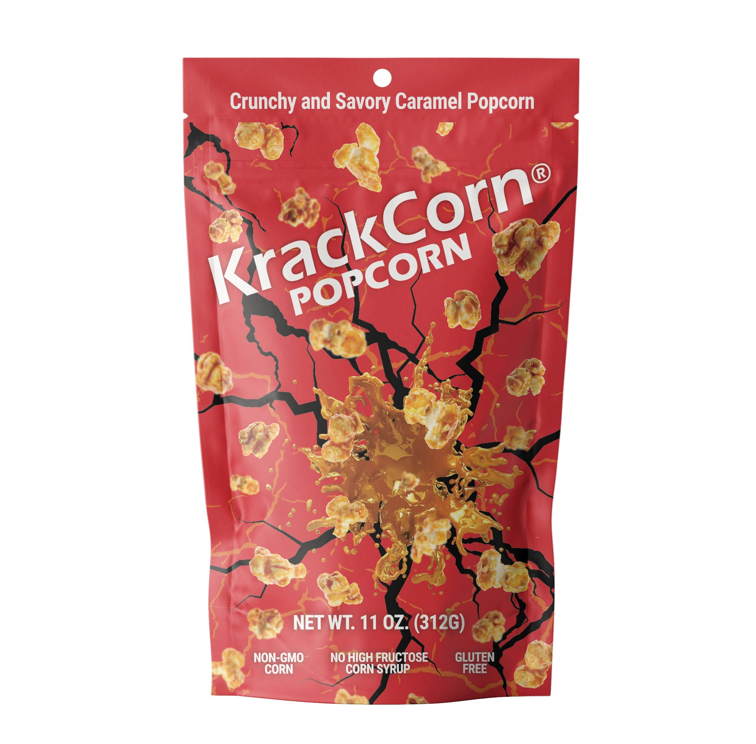 KrackCorn - Wholesale Popcorn - KrackCorn Popcorn 11oz Original Caramel - 6ct case1