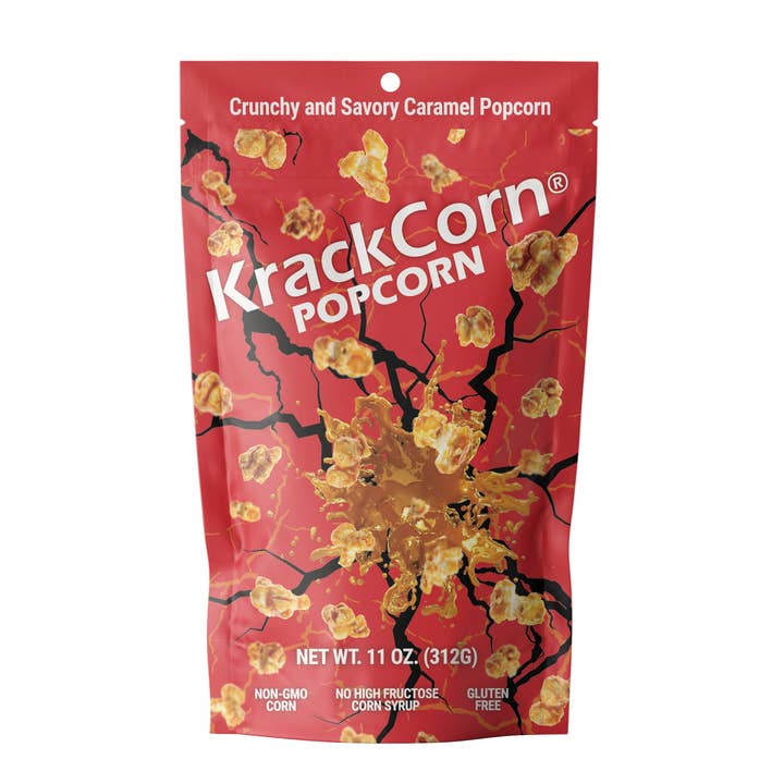 KrackCorn - Wholesale Popcorn - KrackCorn Popcorn 11oz Original Caramel - 6ct case1