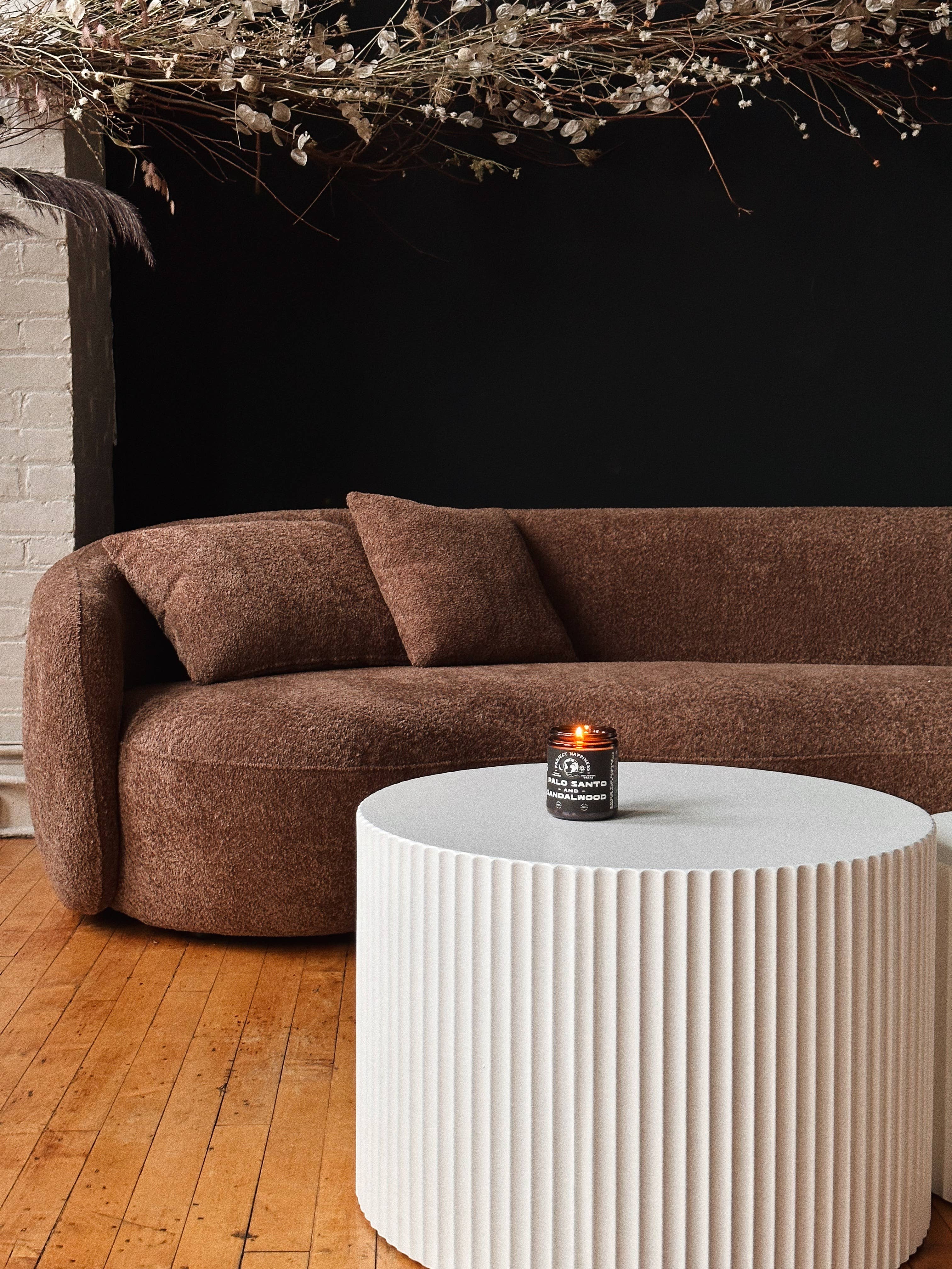 Project Happiness Candle Co. - Wholesale Jar/Filled Candle - Palo Santo and Sandalwood Soy Candle - 8oz7