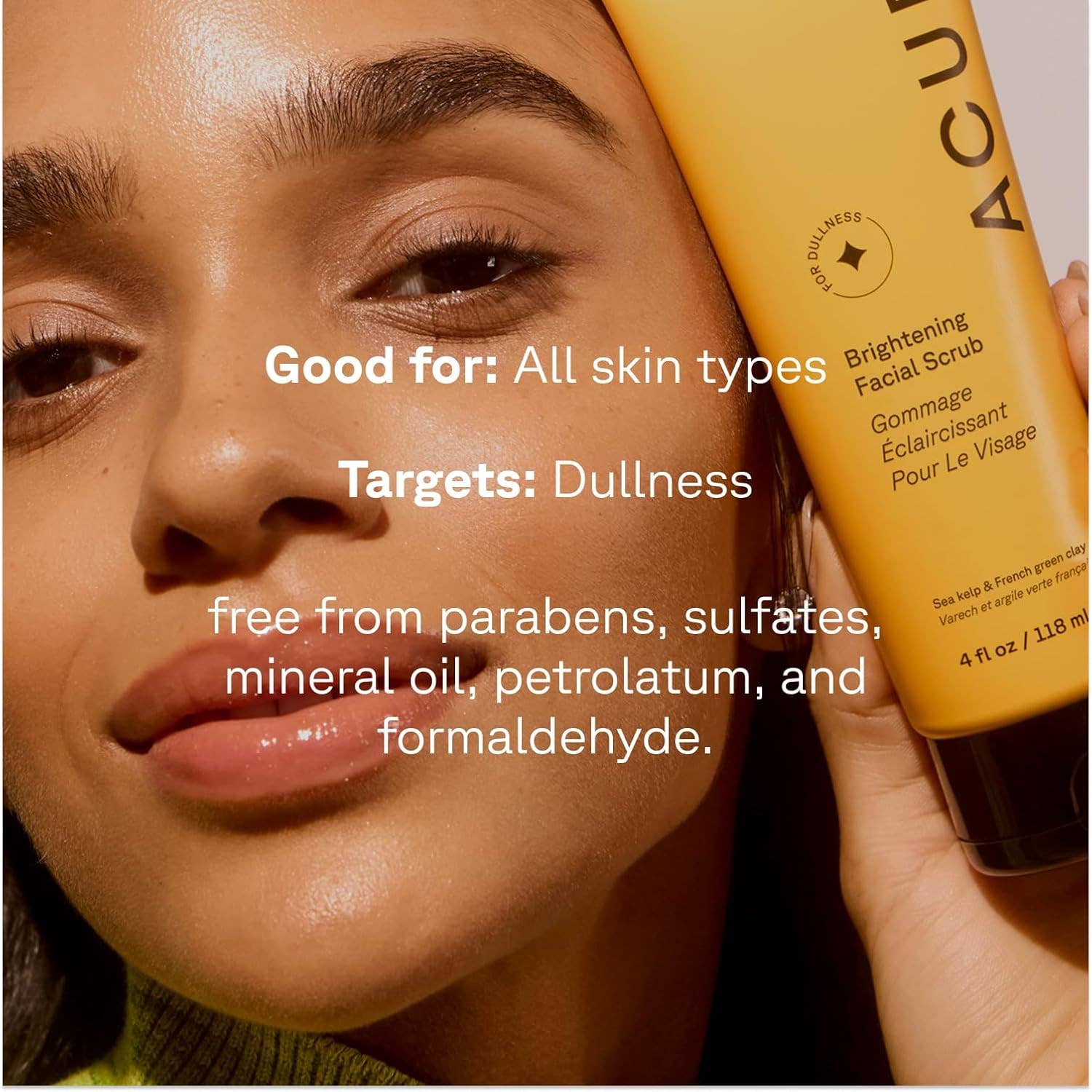 MEHIAZ – Großhandel Gesichtspeeling – Acure Aufhellendes Gesichtspeeling mit Meeresalgen, 118 ml6