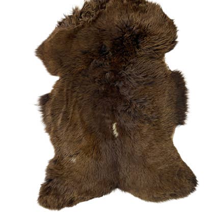 Euroskins Schaffell grau braun - 102x74 cm - Favor für den Großhandel von Euroskins