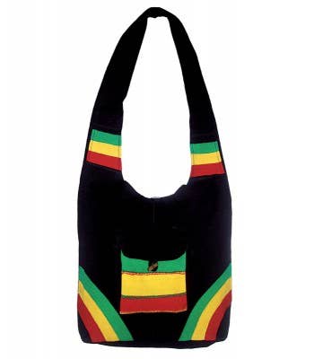 Rising International Inc - Wholesale Backpack - Women's - Cotton Rasta Hobo Bag CB995