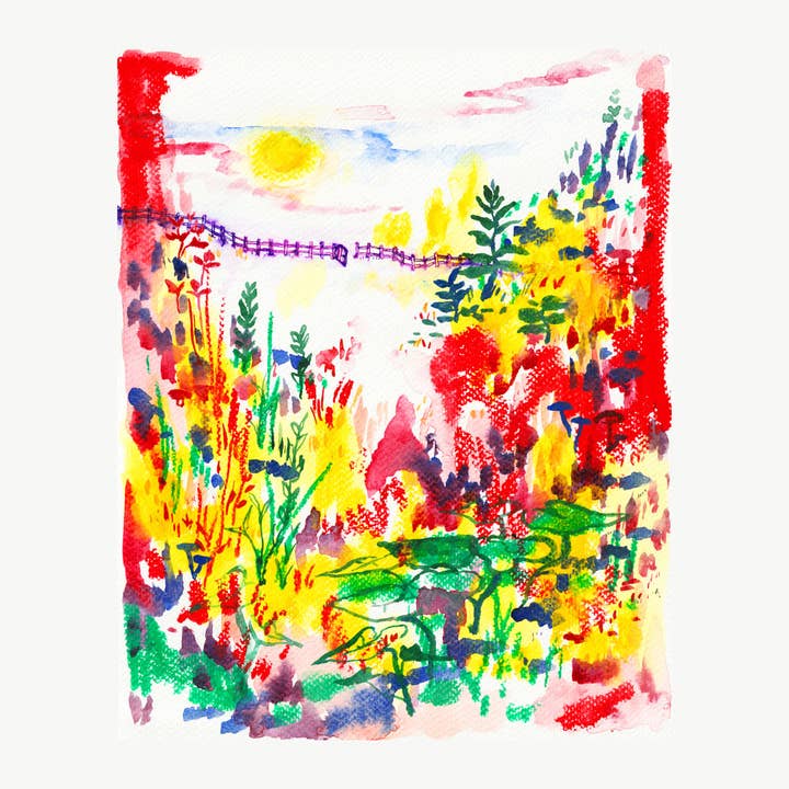 Rebekah Evans Art - Wholesale Art Print - Print - "Overgrown"