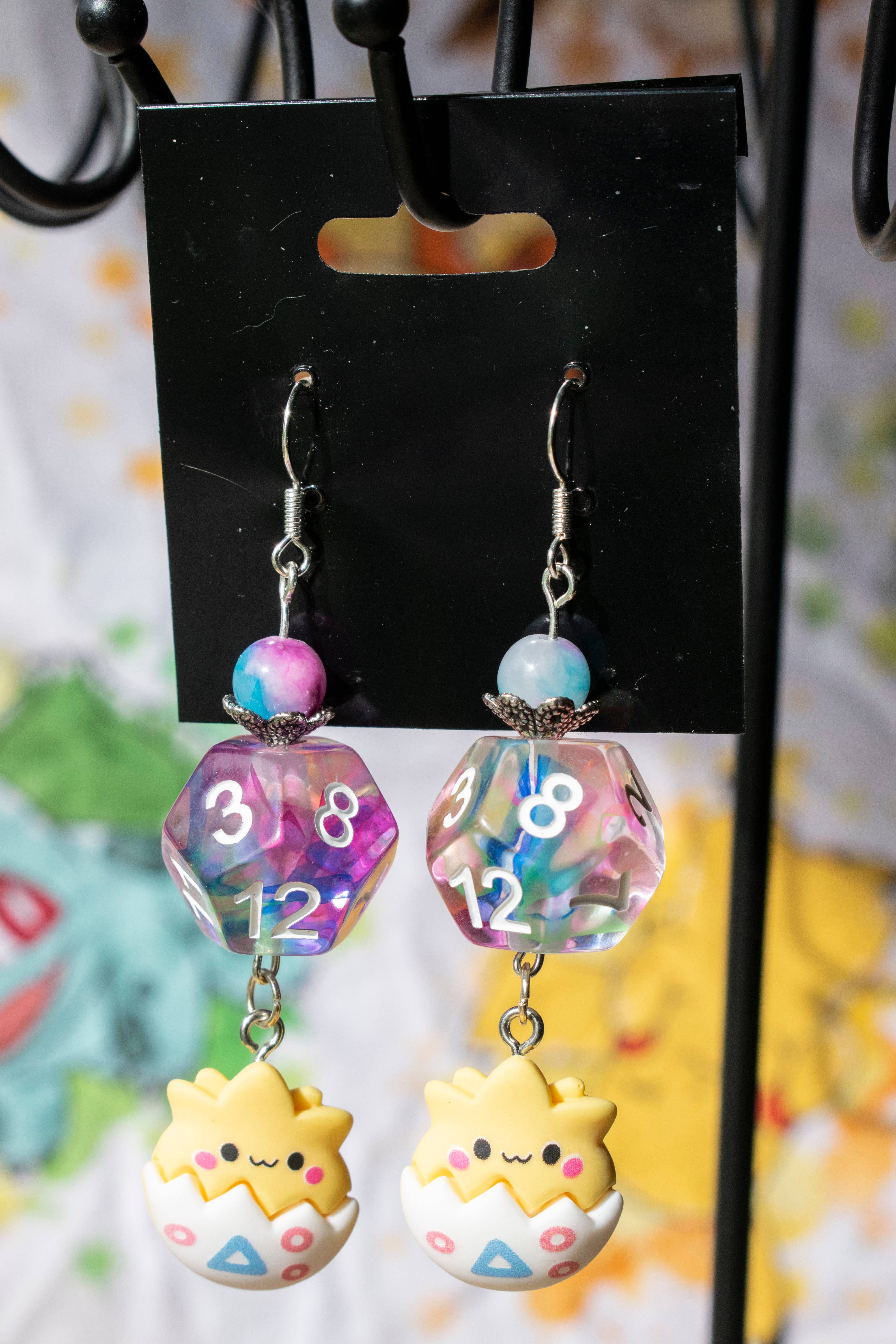 Melody's Menageries (Critical Crystals) - Wholesale Jewelry Set - Dice earring wholesale box2