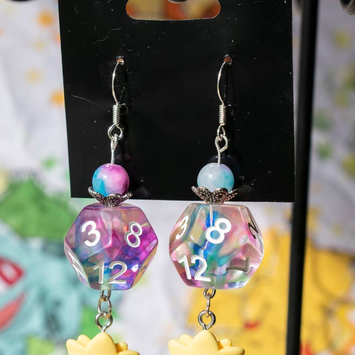 Melody's Menageries (Critical Crystals) - Wholesale Jewelry Set - Dice earring wholesale box2