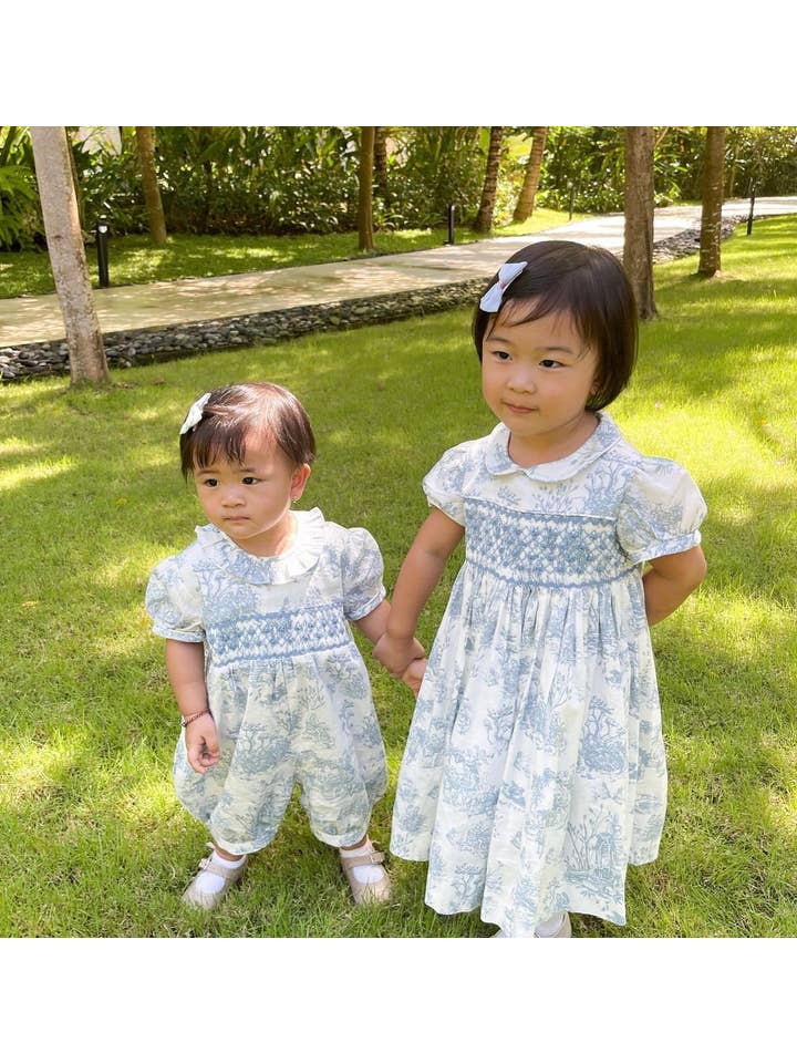 Annafie London Ltd - Wholesale Dress - Kids - THEODORA smocked dress10