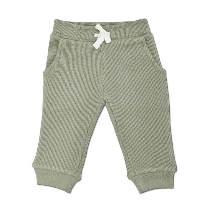 Joggers Waffle - Verde Oliveira por atacado de Apple Park