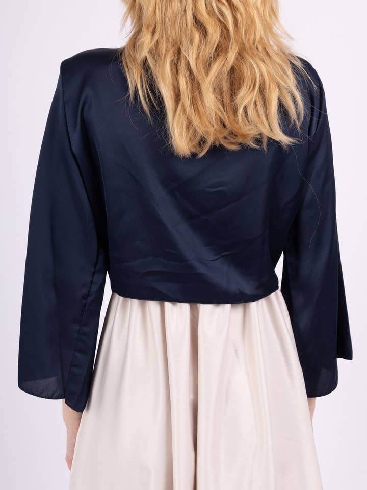 Marie June - Wholesale Jacket - Women's - Satin bolero jacket - E2216