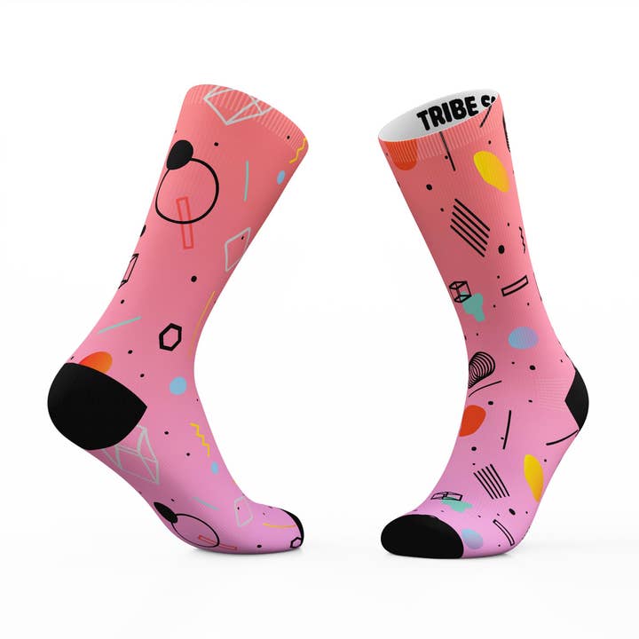 Chaussettes Neon 80s pour la vente par Tribe Socks