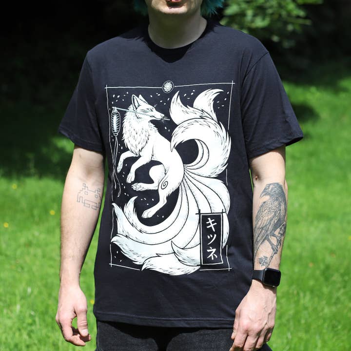 The Kitsune T-shirt for wholesale by Lyndsey Green Illustration