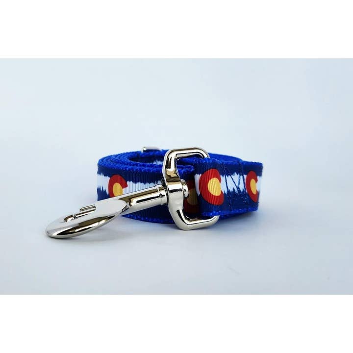Rocky Mountain Hound - Wholesale Pet Collar - Dog - 1" Blue Colorado Dog Collar, Leash, or Martingale3