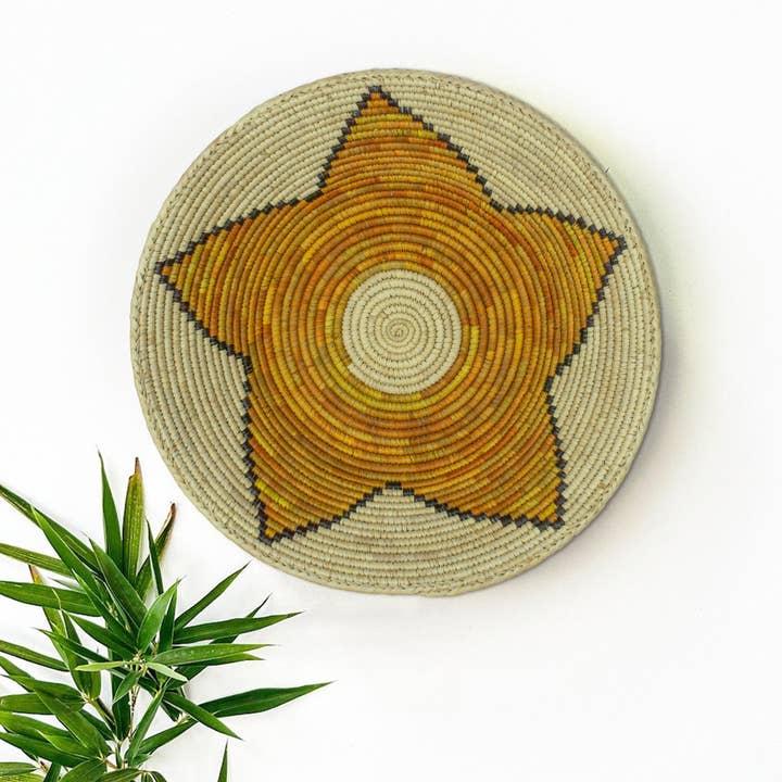 Cuencos colgantes y de almacenamiento tejidos a mano de 16 pulgadas para venta al por mayor de ArtisanalEmporiumLLC