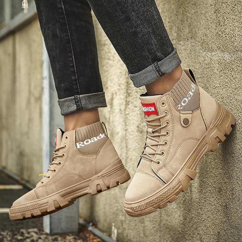 Calseosvic - Wholesale Gevechtslaarzen - Heren - Stevige, lekbestendige werkschoenen voor heren4