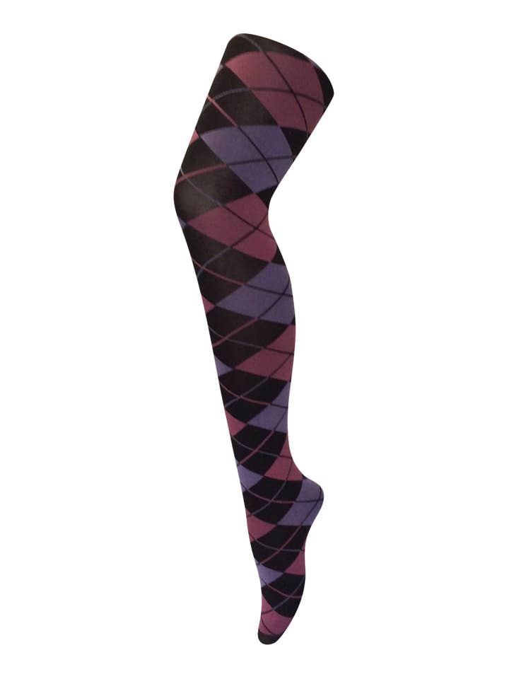 Pontivia Commerce – wholesale Tights – Women's – Sock Snob - Ladies Coloured 80 Denier Opaque Patterned11