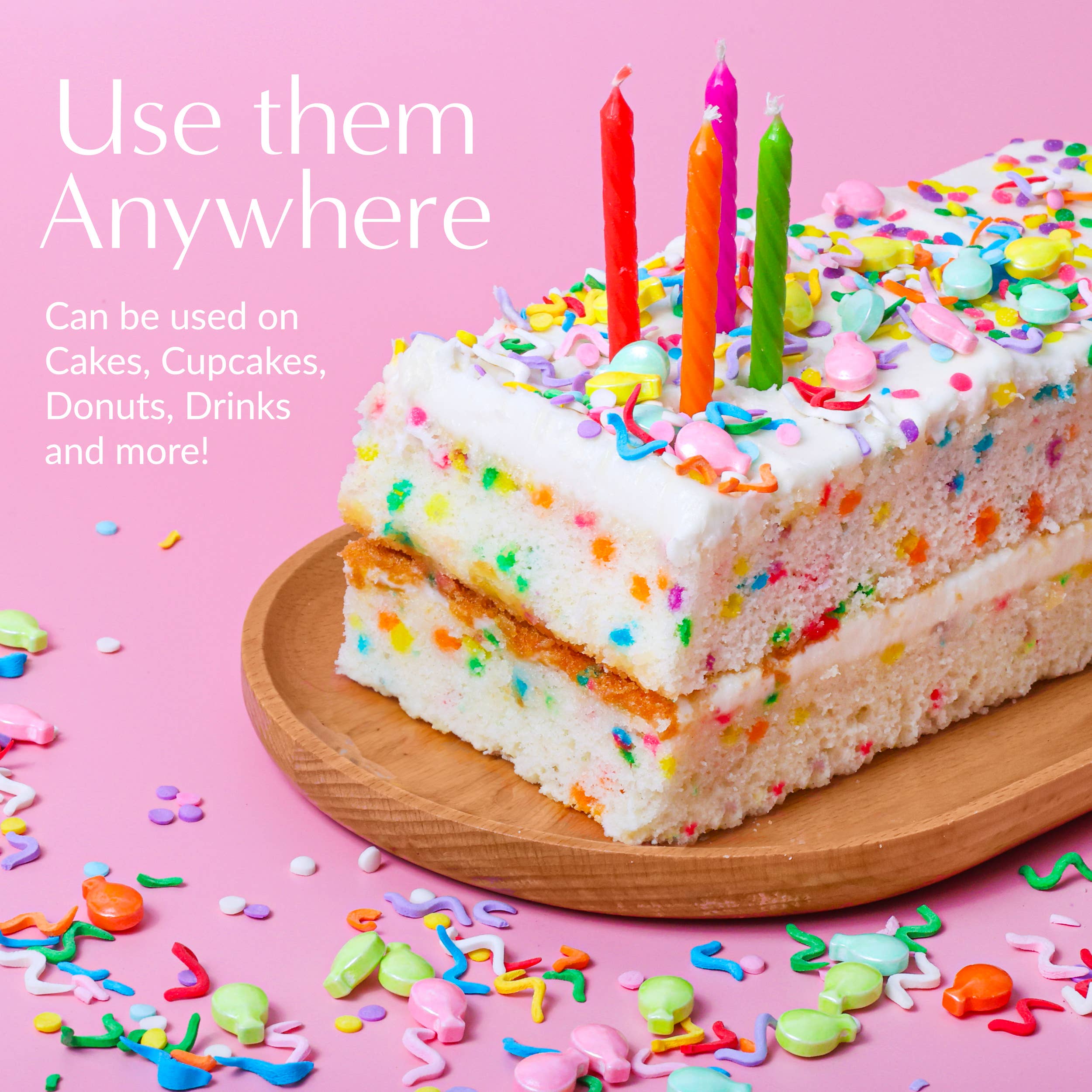 Sprinklemania – Engroshandel Drys – Sprinklemania drys : Balloner og snoede former, 3,5 oz terning4