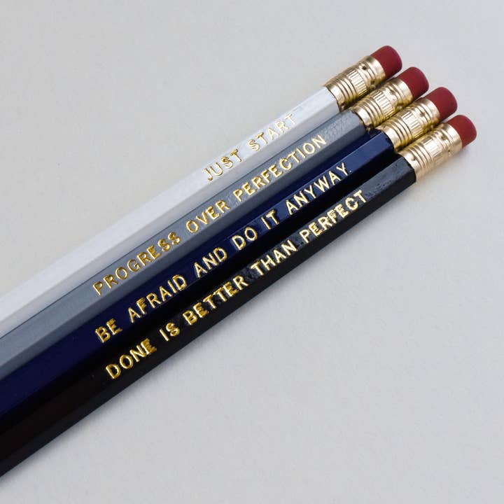 Kyn You Believe It - Wholesale Pencil - Progress Over Perfection Pencil Pack1