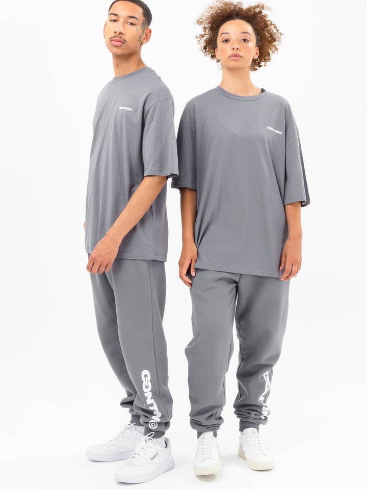 CONTINU8 CHARCOAL GREY JOGGERS for wholesale by Continu8