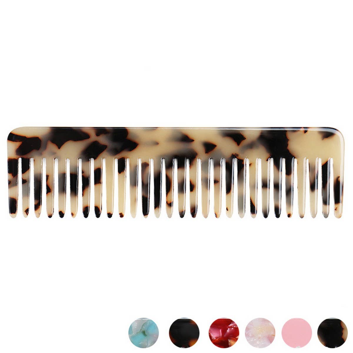 ACCITY - Wholesale Hair Brush/Comb - VINTAGE ACETATE HAIR COMB DENSE TOOTH COMB_CWAHA41986