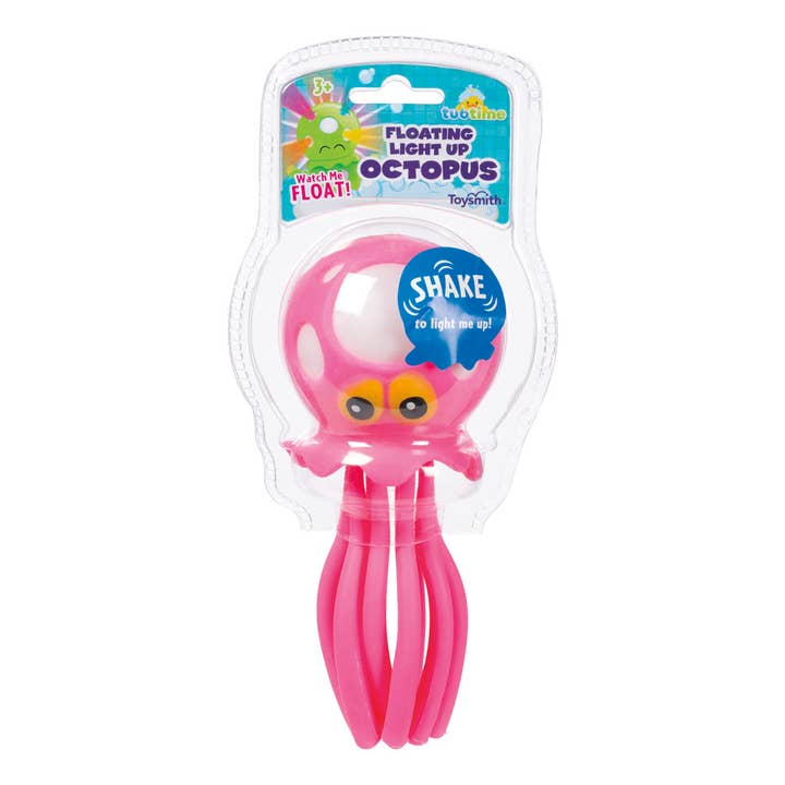 Toysmith - Wholesale Light-Up Toy - Kids & Baby - Toysmith Floating Light Up Octopus, Tub or Pool
