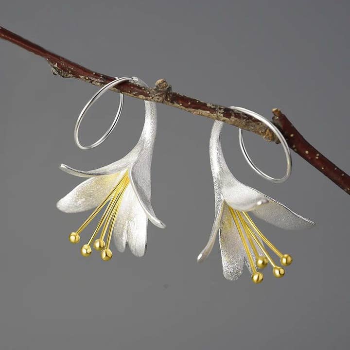 Bellflower Earrings for wholesale by Anet’s Collection