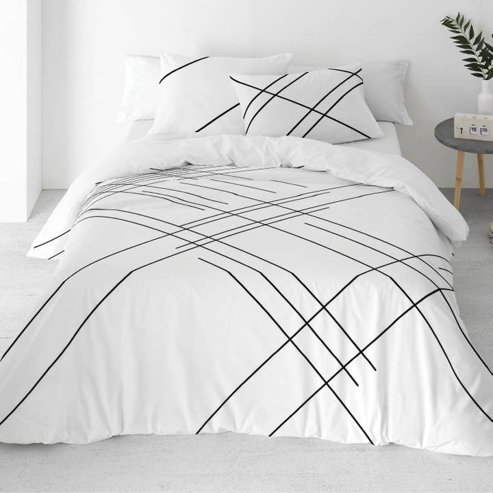 Printed Duvet Cover - LINE for wholesale by Creaciones Euromoda SL (Naturals Home)