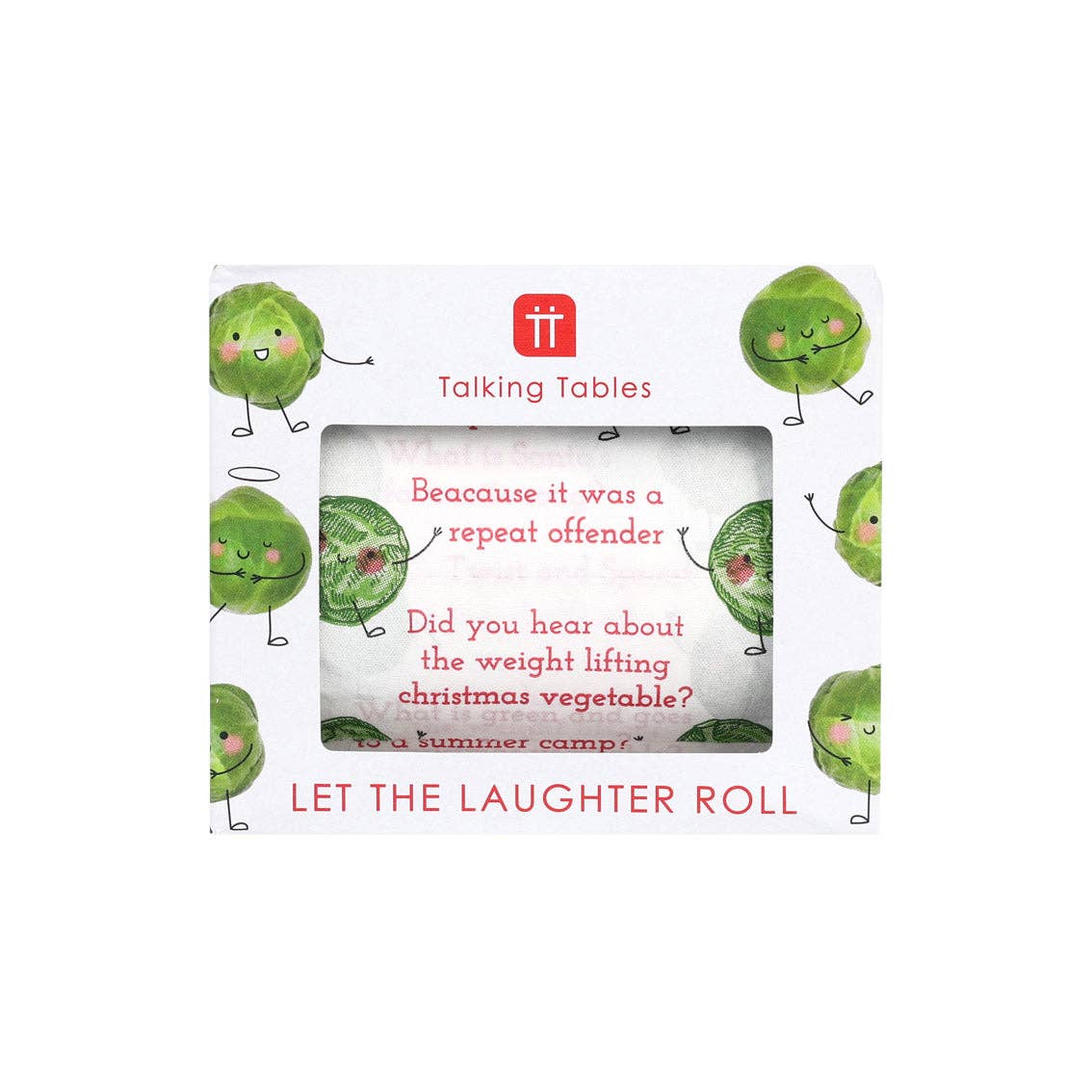 Talking Tables EU - Wholesale Toilet Paper - Sprout Toilet Roll | Christmas Gift | Stocking Filler1