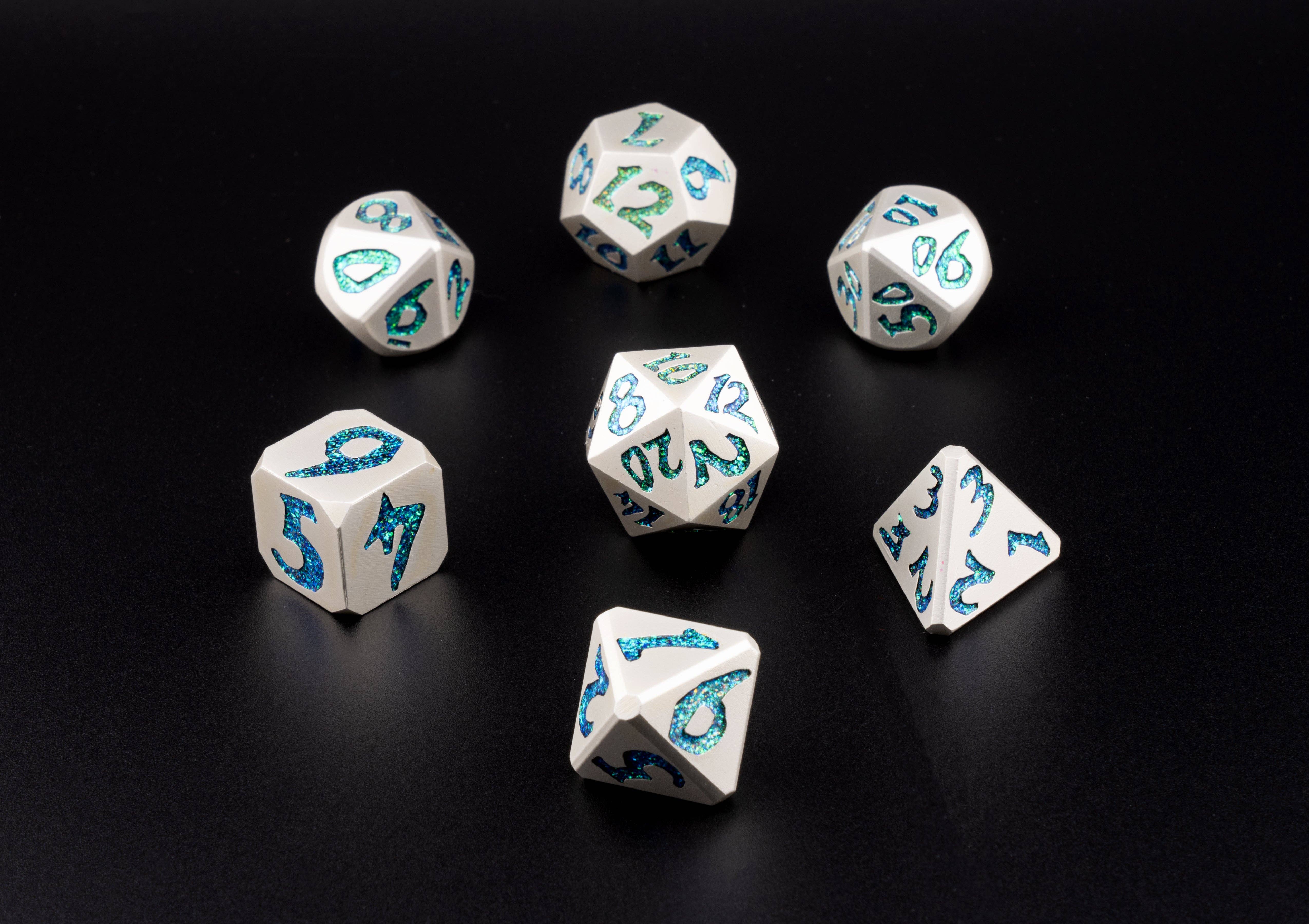 Geek Therapeutics - Wholesale Dice - Frostscale Dice Set