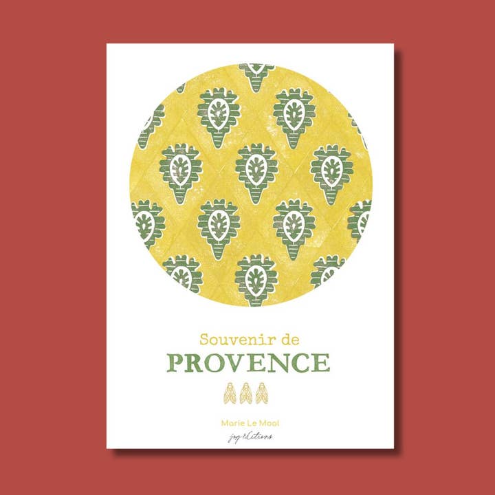 Postcard - Indianaire 1 - Marie Le Moal for wholesale by JOG | Maison d’éditions