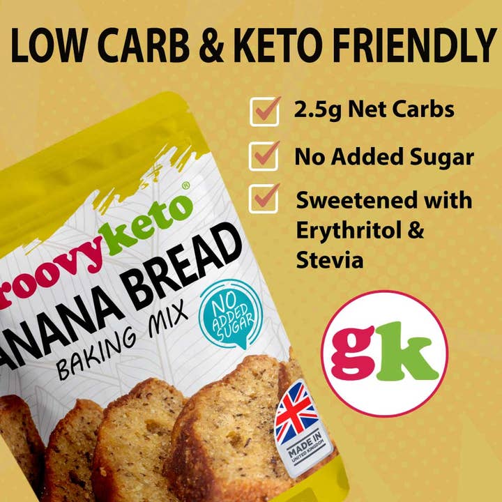 Groovy Keto - Wholesale Bread Mix - Groovy Keto Banana Bread Mix2