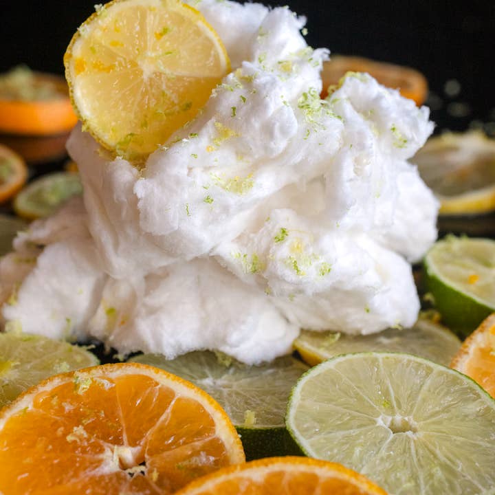 Cirrus 9 Candy - Wholesale Cotton Candy - Organic Tart Citron Cotton Candy1